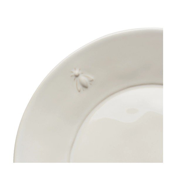 Krémszínű kőedény tányér ø 27 cm Abeille – La Rochére-image-4
