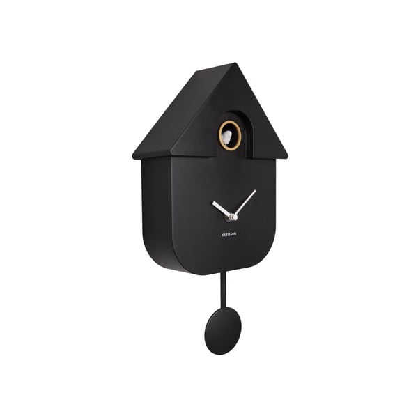 Modern Cuckoo fekete fali ingaóra , 21,5 x 41,5 cm - Karlsson-image-2