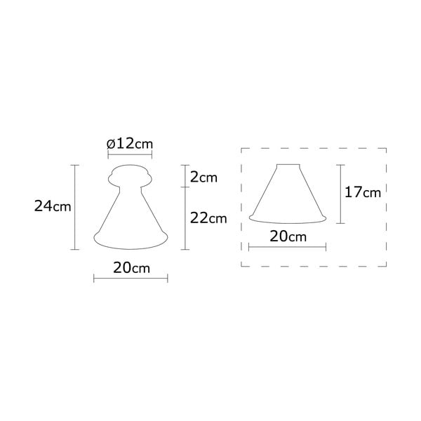 Bronzszínű mennyezeti lámpa fém búrával ø 20 cm Tramino – Opviq lights-image-3