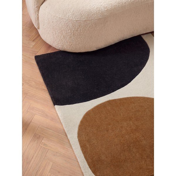 Konyakbarna gyapjú szőnyeg 120x170 cm Ruvia – Villeroy&Boch-image-2