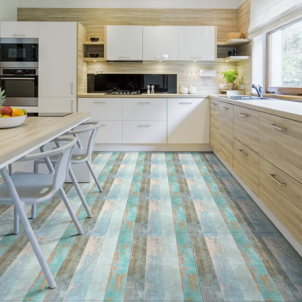 Floor Sticker Parquet Côte d'Opale padlómatrica, 90 x 60 cm - Ambiance-image-1