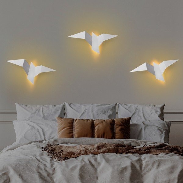 Fehér LED fali lámpa Pacali – Opviq lights-image-1