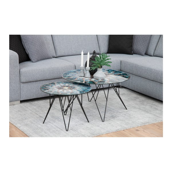 Sun mozaikos tárolóasztal - Actona-image-4