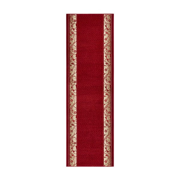 Basic Elegance szőnyeg, 80 x 300 cm, piros - Hanse Home
