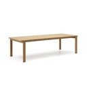 Teakfa kerti étkezőasztal 102x220 cm Icaro – Kave Home