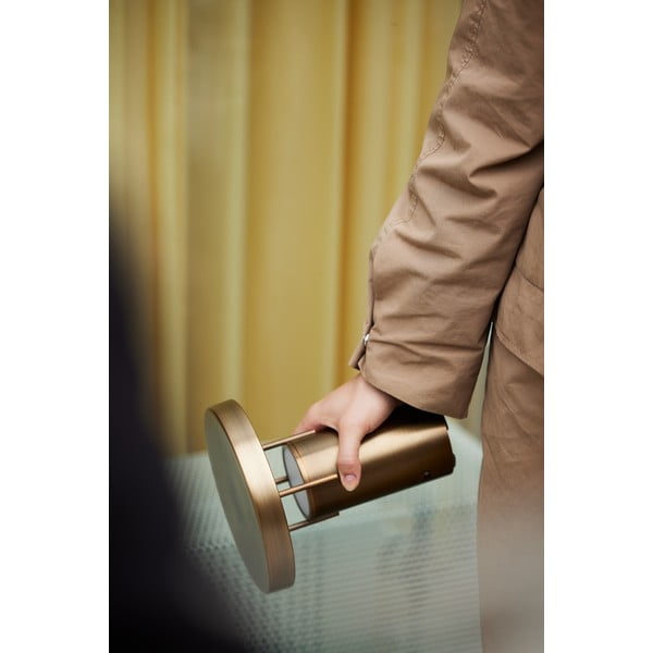 Bronzszínű LED dimmelhető asztali lámpa (magasság 20 cm) BringMe – Hübsch-image-3