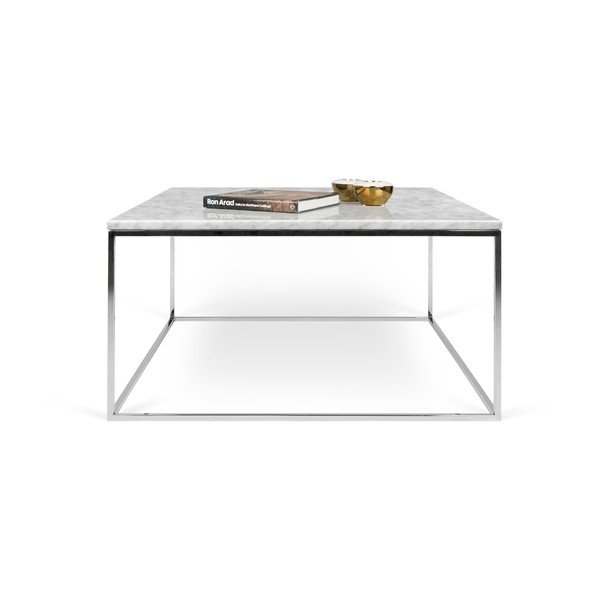 Márvány dohányzóasztal 75x75 cm Gleam - TemaHome-image-2