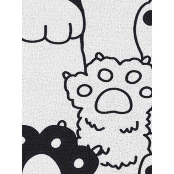 Fekete-fehér gyerek szőnyeg 100x140 cm Happy Paws – Oyo Concept-image-3