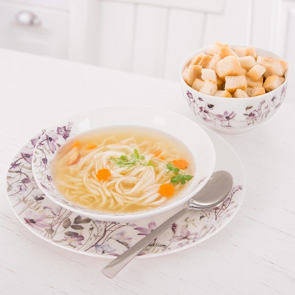 Porcelán étkészlet 18 db-os Louka – Orion-image-2