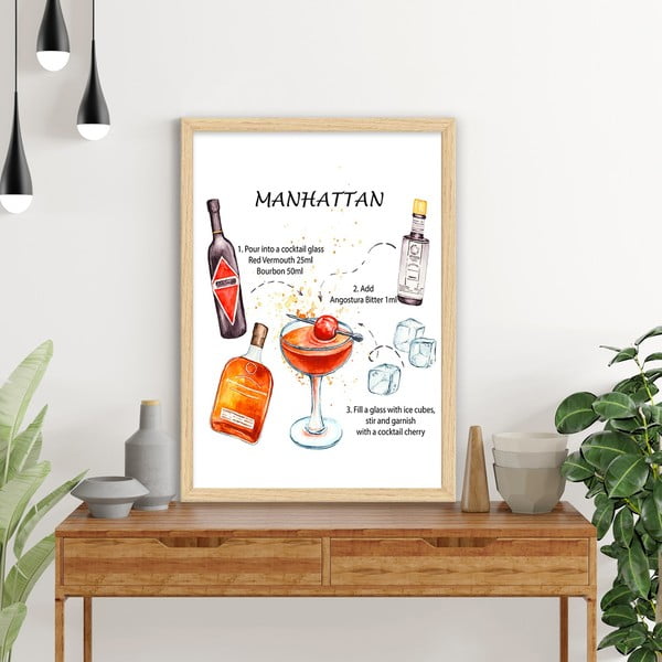 Kép 40x55 cm Manhattan – Wallity-image-1