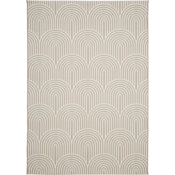 Arches világosbézs kültéri szőnyeg, 160 x 230 cm - Westwing Collection