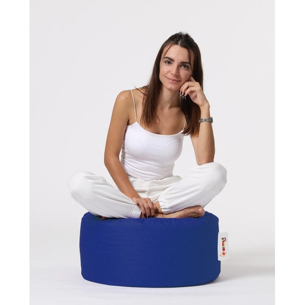 Kék kerti puff Round – Floriane Garden-image-2
