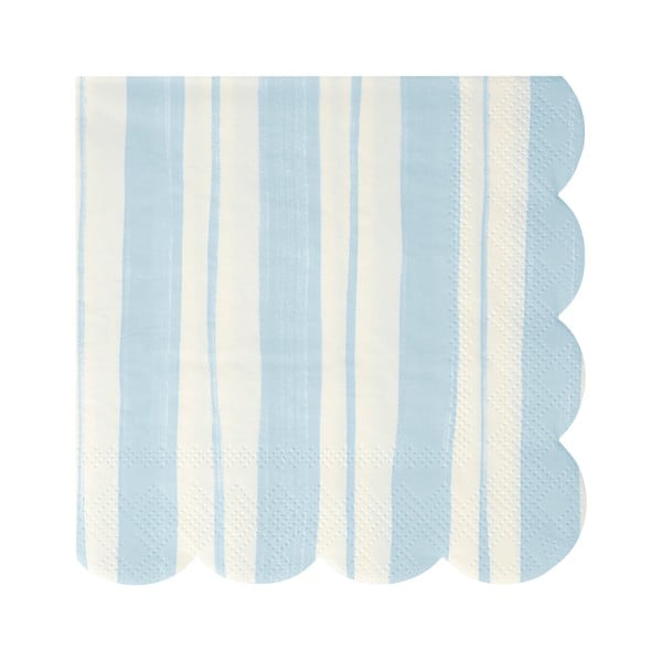 Papír szalvéta szett 16 db-os Ticking Stripe – Meri Meri-image-4