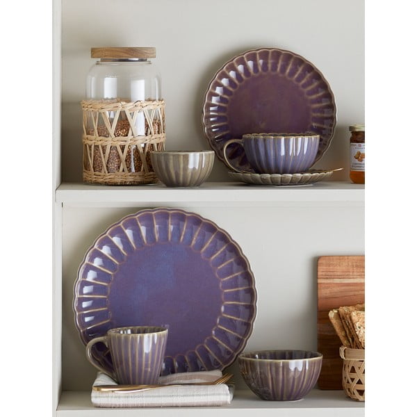 Lila agyagkerámia csésze cappucinóhoz 220 ml Latina – Bloomingville-image-3