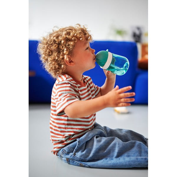 Fehér-világoszöld tritán gyerek bögre 300 ml Little farm – Mepal-image-4