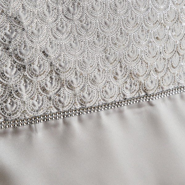 Mikroszatén asztali futó 33x180 cm Deco Sequin – Catherine Lansfield-image-1