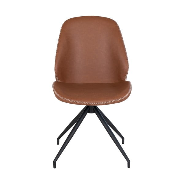 Konyakbarna étkezőszék szett 2 db-os Monte – House Nordic-image-3