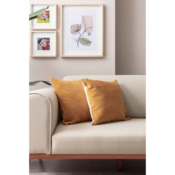 Kordbársony párnahuzat szett 2 db-os 43x43 cm – Mioli Decor-image-3