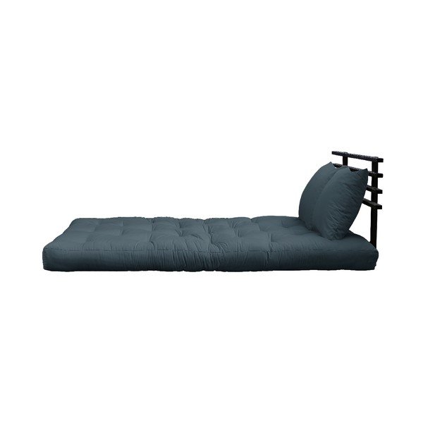 Shin Sano Black/Petrol Blue kék kinyitható kanapé - Karup Design-image-1