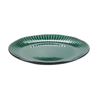 Birch zöld agyagkerámia tányér, ø 27 cm - Bahne & CO