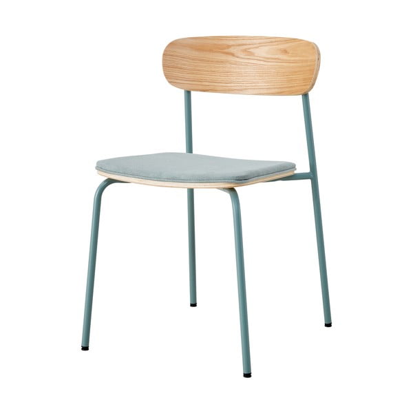 Zöld-natúr színű étkezőszék szett 2 db-os Adriana – Marckeric-image-2