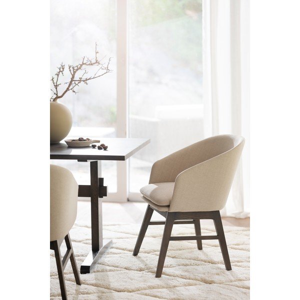 Bézs kárpitozott étkezőfotel szett 2 db-os Windham – Rowico-image-1