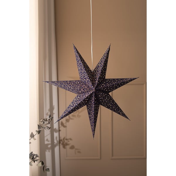 Sötétkék függő karácsonyi fénydekoráció Baroque – Markslöjd-image-1