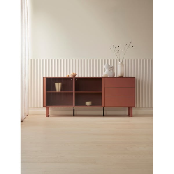 Téglavörös komód 180x79 cm Edge by Hammel – Hammel Furniture-image-1