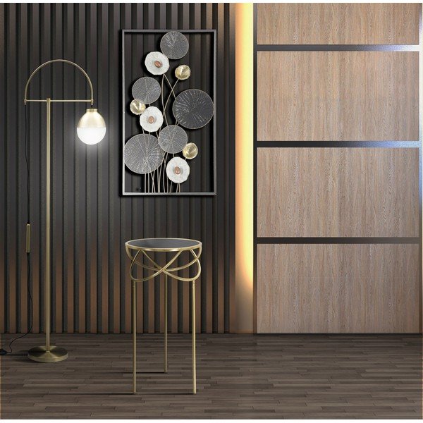 Elegant aranyszínű állólámpa - Mauro Ferretti-image-1