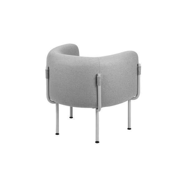 Szürke gyapjú fotel Ubi – noo.ma-image-2