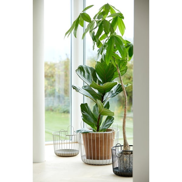 Inu fekete fém tárolókosár, ø 30 cm - Zone-image-2