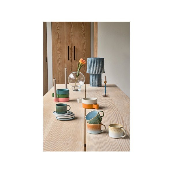 Krémszínű agyagkerámia eszpresszó bögre szett 2 db-os 80 ml Styles – Villa Collection-image-1