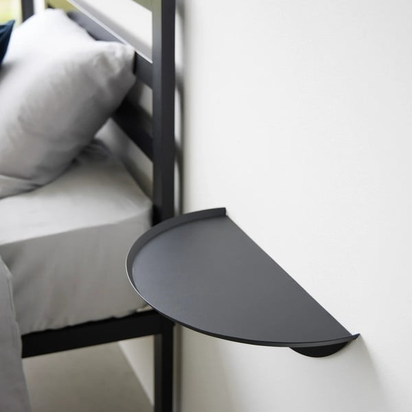 Fekete fém fali polc 40 cm Tower – YAMAZAKI-image-4