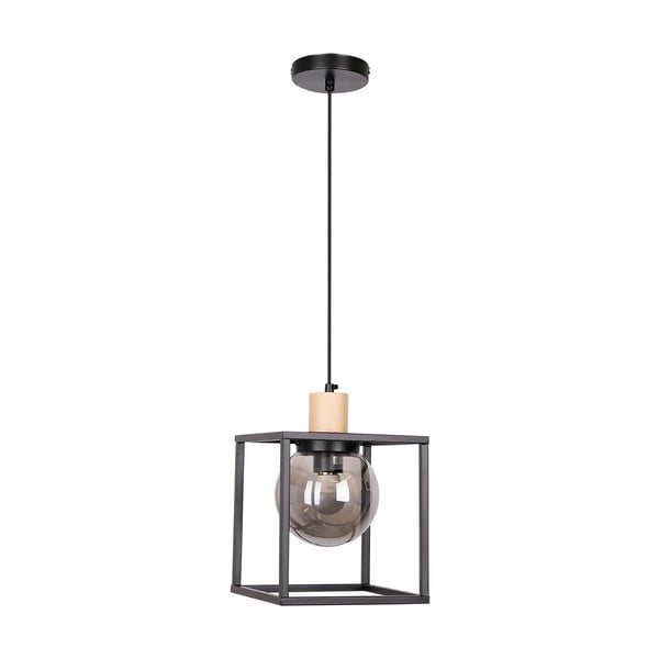 Fekete függőlámpa 19x19 cm Retro 2 – Candellux Lighting