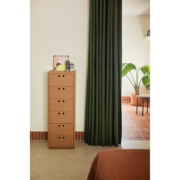 Natúr színű szekrény 40x118x40 cm Wally – Teulat-image-1