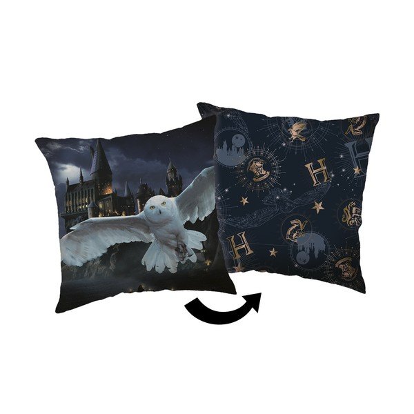 Gyerek párna ø 40 cm Harry Potter "Hogwarts 01" – Jerry Fabrics