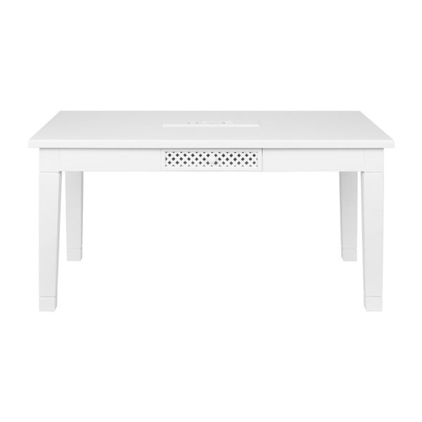 La Provence fehér étkezőasztal, 140 x 90 cm - Durbas Style