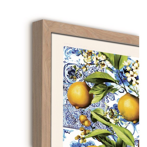 Nyomtatott keretezett kép 40x50 cm Sicilia – Styler-image-3