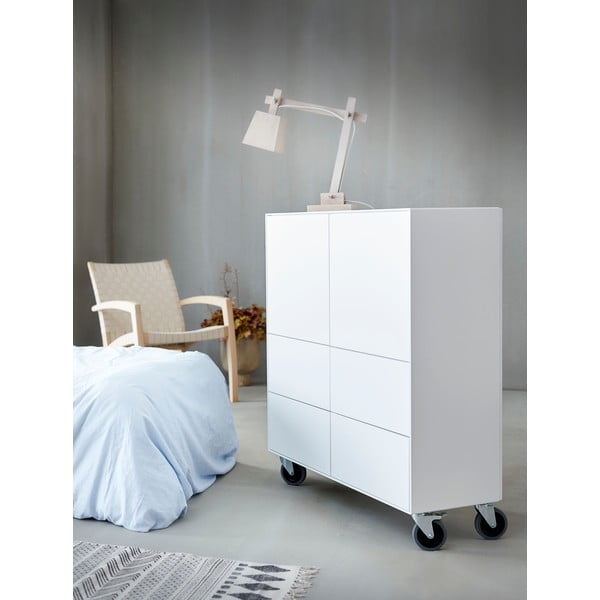 Fehér magas komód 91x103 cm Edge by Hammel - Hammel Furniture-image-1