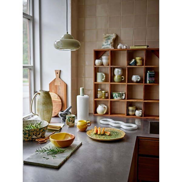 Világoszöld márvány papírtörlő tartó ø 15 cm Emy – Bloomingville-image-2