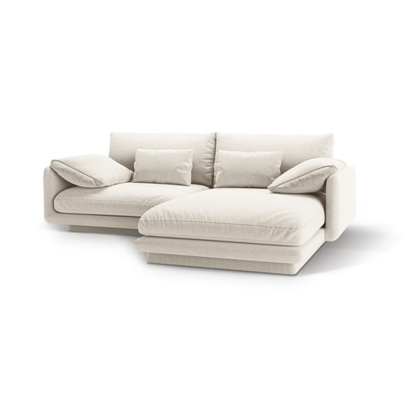 Fehér sarokkanapé (jobb oldali) Torino – Micadoni Home-image-1