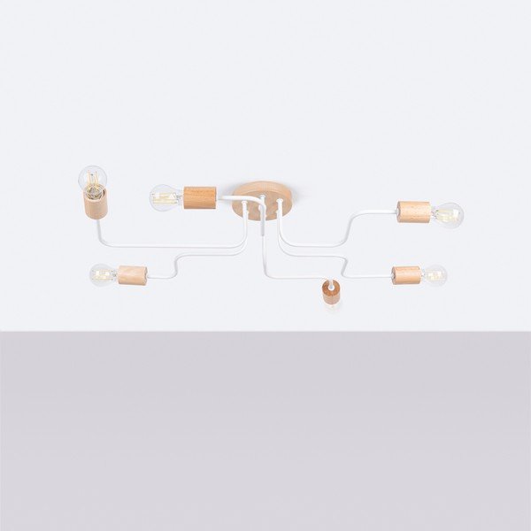 Natúr színű mennyezeti lámpa 58x85 cm Dazzle – Sollux-image-2