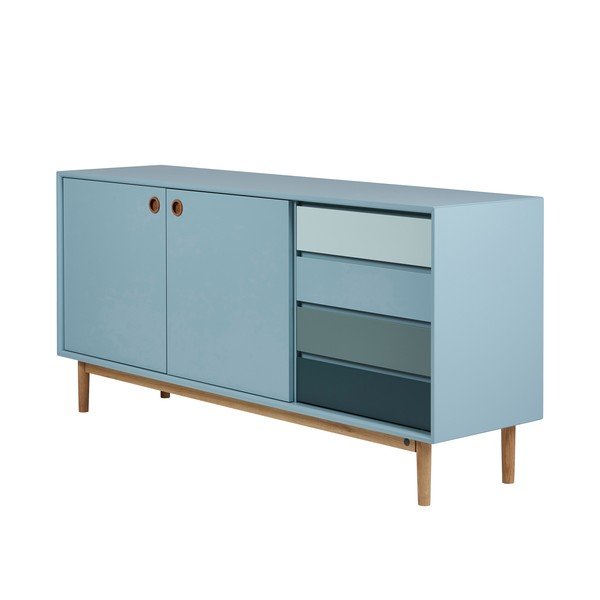 Mentazöld alacsony komód 170x80 cm Color Box – Tom Tailor-image-2