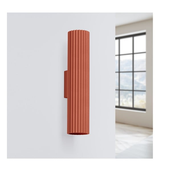 Téglavörös fali lámpa Gleam – Sollux-image-2