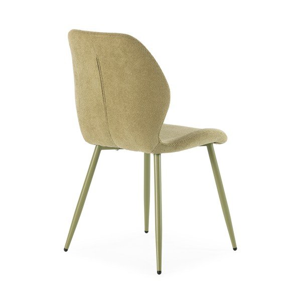 Zöld kárpitozott étkezőszék szett 4 db-os Ansu – Marckeric-image-2