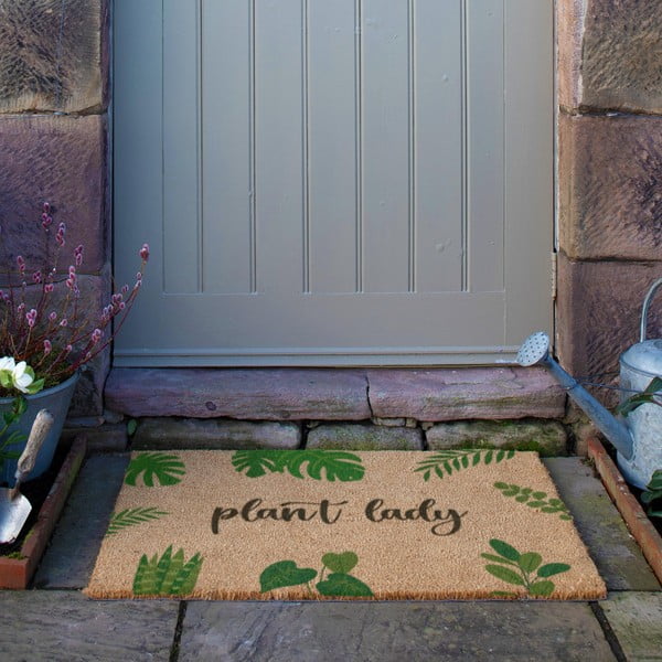 Kókuszrost lábtörlő 40x60 cm Plant Lady – Artsy Doormats-image-3