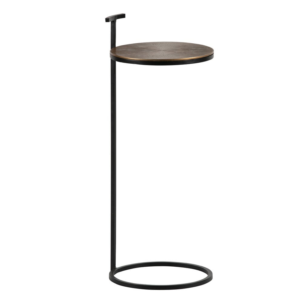 Fém kerek tárolóasztal 26x26 cm Position – WOOOD