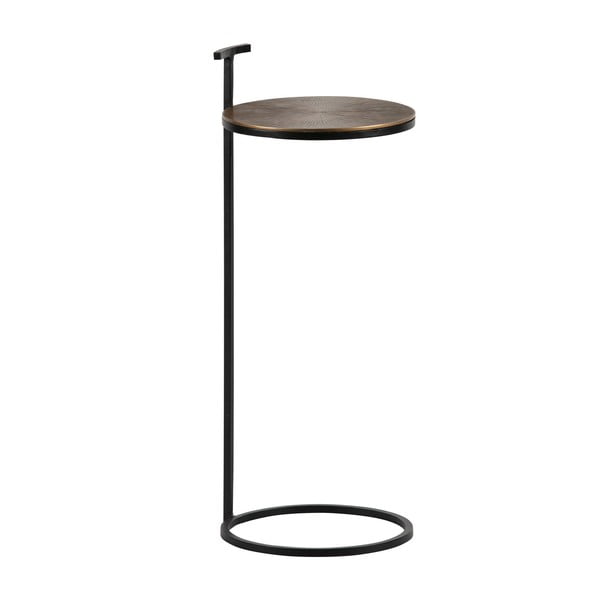 Fém kerek tárolóasztal 26x26 cm Position – WOOOD