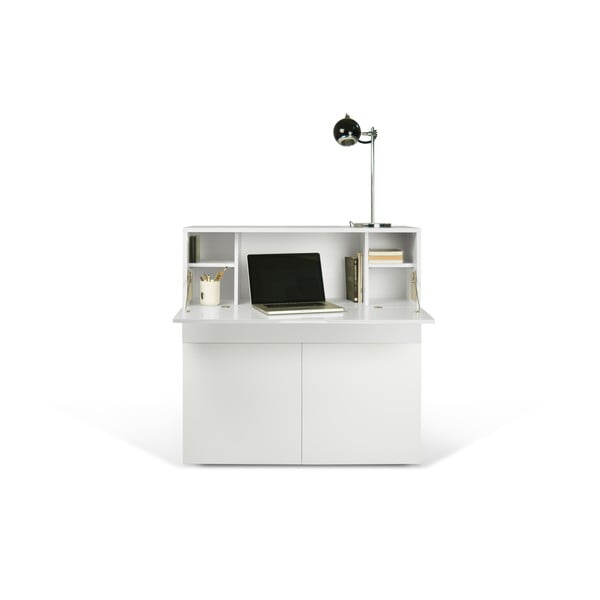 Fehér íróasztal 110x109 cm Focus - TemaHome