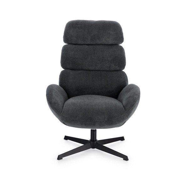 Fekete forgó fotel Violante – Bizzotto-image-2